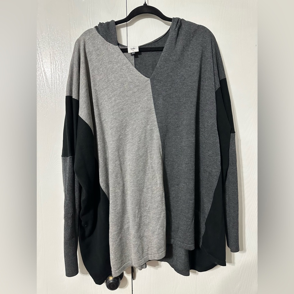 Cabi Poncho Long Sleeve Sweater XL